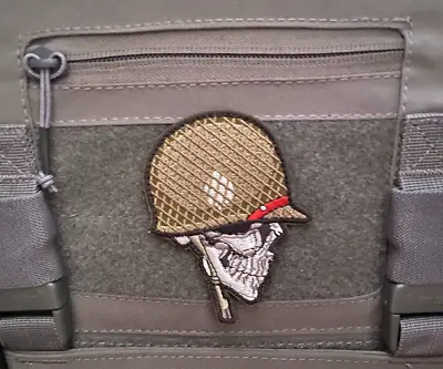 £4.49 • Buy SOLDIER SKULL Morale Patch Hook Backed Tactical Airsoft Badge