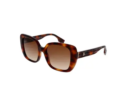 Womens Burberry Sunglasses Be4371 Helena Light Havana Brown Sunnies • $320.95