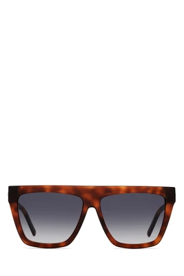 $19.70 • Buy RRP €200 BOSS HUGO BOSS Square Sunglasses Tortoiseshell Gradient Lenses Flat Top