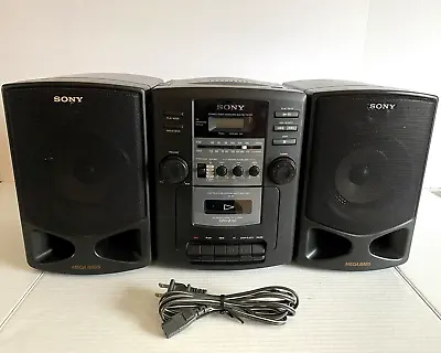 Vintage Sony CFD-Z110 Mega Bass CD Stereo Boombox Radio AM/FM Stereo • $31.99