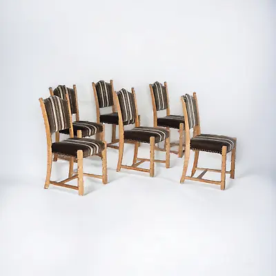 1970s Set 6 Pcs Of Danish Dinning Chairs Original Good Condition. • £956.17