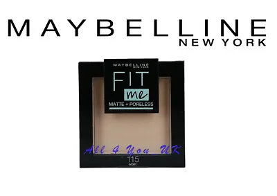 Maybelline Fit Me Matte & Poreless Powder 9g 115 IVORY • £9.59