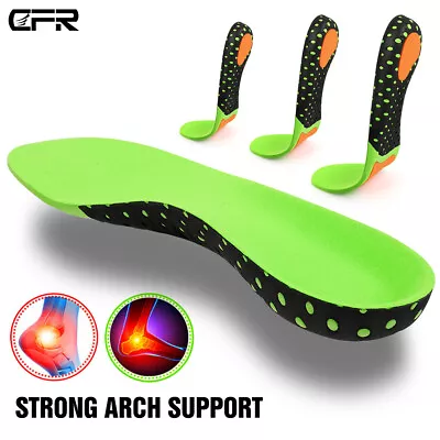 Pairs Orthotic Shoe Insoles Insert Flat Feet High Arch Support Plantar Fasciitis • $13.99