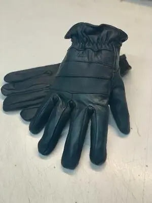 Men's Premium Soft Leather Winter Driving Dress Gloves Lined Fast Shipping • $14.90