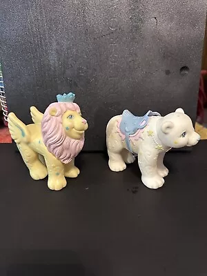 Moon Dreamers Ursa Major Polar Bear And Roary The Lion 1986 Playwear B1 • $0.99