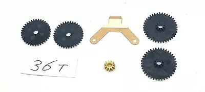 Hornby X8197 Complete Ringfield 3 Pole Tender Drive Train Motor Gear Set Spares • £8.99