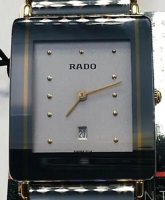 Rado Integral Gents Mens Grey Dial 11 Dots Date Swiss Made  R20282142 • £625