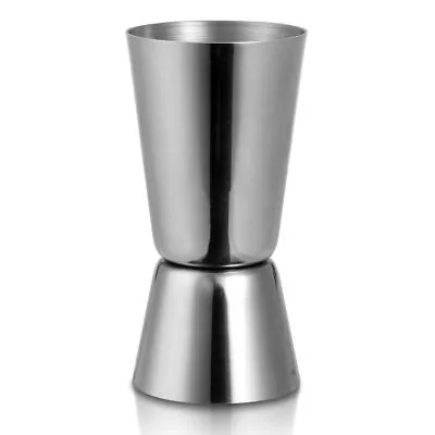 Stainless Steel Double Single Shot Measure Jigger Spirit Bar Cocktail Drinks Cup • £3.99