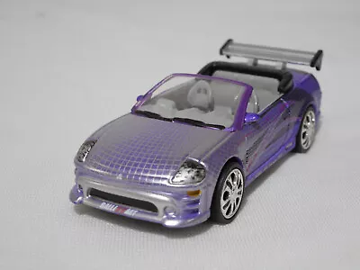 The Fast And Furious Purple 2001 Mitsubishi Eclipse Spyder Gts Racing Champions • $75