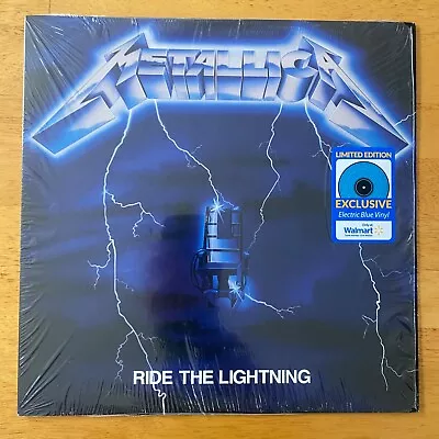 Metallica - Ride The Lightning (2021) Limited Ed Electric Blue Vinyl Record • $24.95