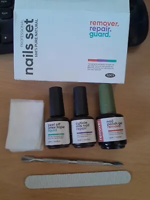 Nails Kit Nail Care Kit New And Sealed Cuticle Care Remover Repair Guard • £6.99