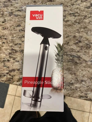 $9.99 • Buy Vacu Vin SST Kitchen Pineapple Slicer - Williams Sonoma Stainless Steel