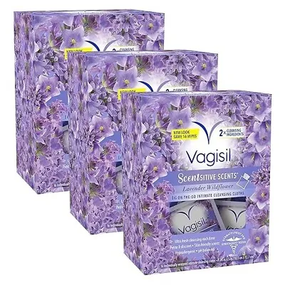 3 In 1 Vagisil Wipes For Women • $26