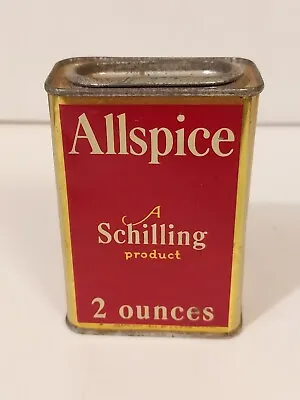 Schilling Brand Vintage 1930s Allspice Spice Tin • $13