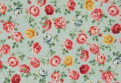 Cottage Shabby Chic Quilt Gate Mary Rose Small Floral Fabric MR2180Y-13D BTY • $9.99