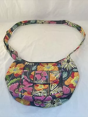 Vera Bradley Mailbag Jazzy Blooms Crossbody Purse Magnetic Front Closure • $9.99