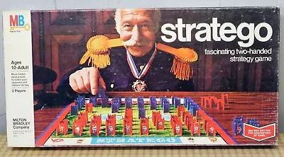 Vintage STRATEGO Board Game - 100% Complete - 1975 By Milton Bradley • $19.95