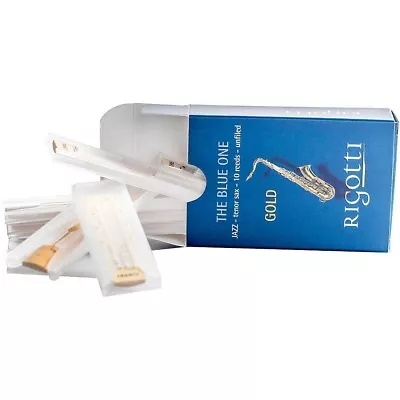 $61.28 • Buy Rigotti Gold Tenor Saxophone Reeds Strength 2.5 Strong