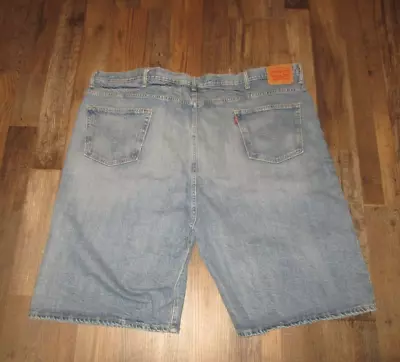 LEVI'S 569 Mens SZ 50 Medium Acid Wash LOOSE FIT Denim Shorts • $9.99