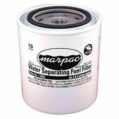 Marpac Marine Boat Fuel/Water Separator 7-0860 • $14.89
