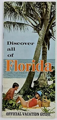 1960s Florida Official Vacation Guide Vintage Travel Booklet Miracle Strip Grove • $15.99