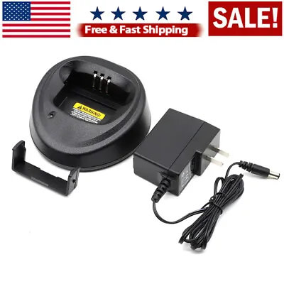 NEW Battery Charger Set For Motorola CP200D 16CH UHF Radio AAH01QDC9JA2AN • $16.89