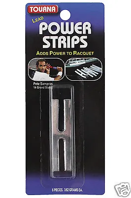 Tourna Lead Tape Power Strips - Tennis Racket Balancers - Add Power To Racket • £8.10