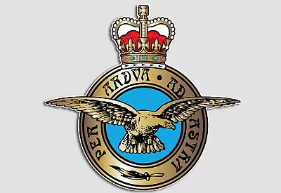 Royal Air Force RAF Badge HM Armed Forces Sticker British Army Special Forces  • £2.99