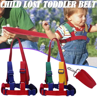 Walk Belt Strap Safety New Anti Lost Assist Flexible Adjustable Toddler Stand UK • £6.59