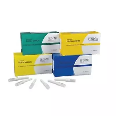 Deepak Prehma Disposable Dental Needle 30 Gauge X-short 3/8   Blue Hub 100/box • $12.99