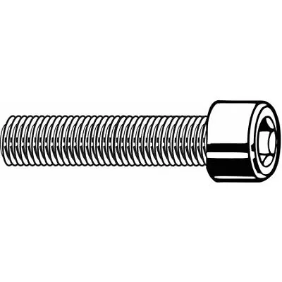 Zoro Select M07000.200.0040 M20-2.50 Socket Head Cap Screw Black Oxide Steel • $8.99