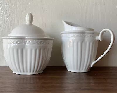 Mikasa - Italian Countryside - Creamer & Sugar Bowl Set W/ Lid - Nice • $39