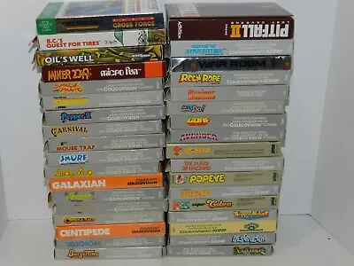 Colecovision Coleco Games Complete Fun You Pick & Choose Video Game Good Titles • $96.72