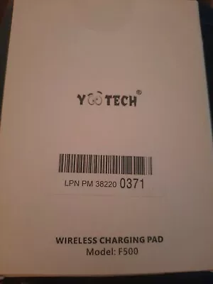 YOOTECH 7.5W Wireless Charger For Apple IPhone & Samsung Galaxy - Black (F500) • $16.90