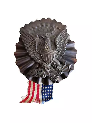 Original Civil War Patriotic Hat Cockade Badge • $95