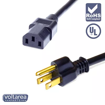 Power Cable Cord 6.6ft / 2m For Epson 5040UB 8350 9350 705HD 1040 2040 2045 Cine • $15.53