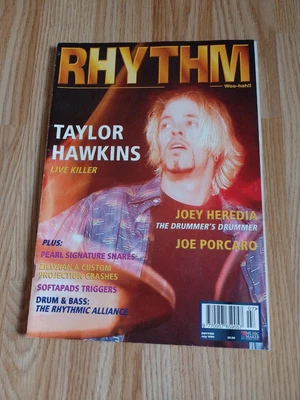 £10.99 • Buy Rhythm Magazine - Taylor Hawkins Cover - July 1996 (RARE)