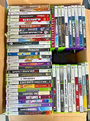 Xbox 360 Games Lot 50 Games All Tested • $175