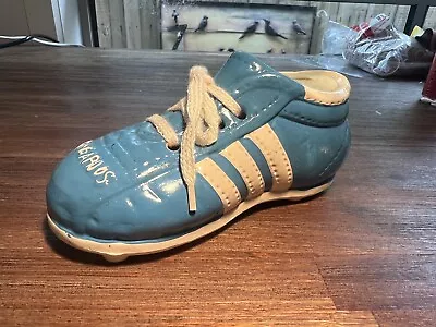 Vintage North Melbourne Kangaroos Money Box Adidas Football Boot VFL Afl • $69