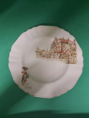 Vintage J & G Meakin Sunshine Cock+magpie Drury Lane Plate Ivory Colour  • $25