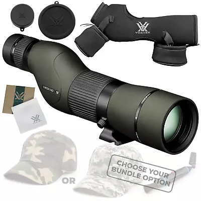 Vortex Optics Viper HD 15-45x65 Straight Spotting Scope With Hat And Pen Bundle • $699