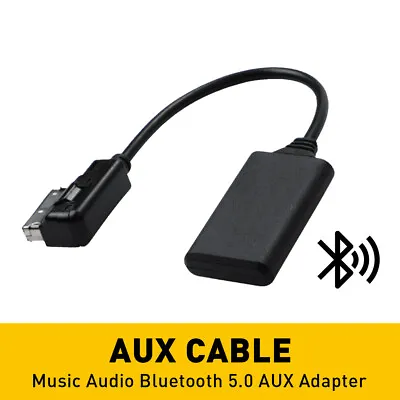 For Audi A3 A4 A5 Q7 AUX Audio Cable Adapter AMI MMI Bluetooth Music Interface • $14.99