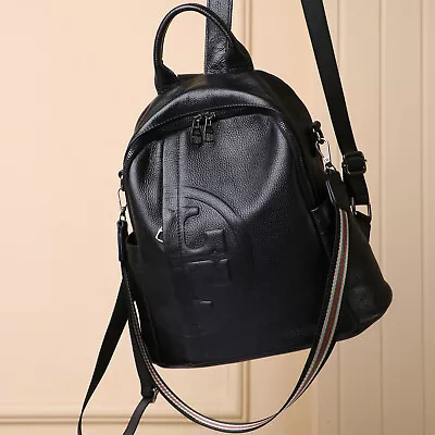 Women Travel Leather Bag Shoulder Waterproof Backpack Fashion Luxury Quality Bag • $50.99