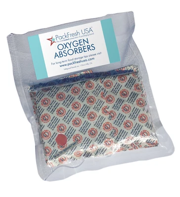 $10.39 • Buy PackFreshUSA 2000cc Oxygen Absorber Packs Food Grade Non-Toxic - 5 Pack