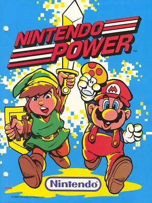 Nintendo Power Game Poster 13x19 Zelda Mario 80's Arcade Retro HQ B2G1 Free • $14.75