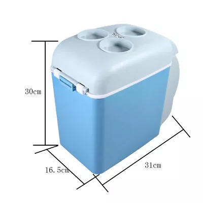 7.5L Portable Mini Car Fridge Freezer Cooler Warmer 12V Camping Travel 779 AS • £46.29