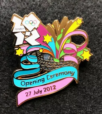 Official London 2012 Olympic Games Opening Ceremony Olympics Pin Badge Ltd. Ed. • £15.95