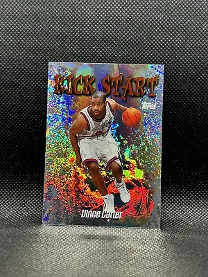 Vince Carter 1998-99 Topps Kick Start #ks9 Rc Rookie Toronto Raptors • $9.99