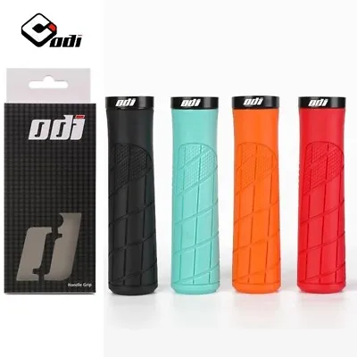 ODI Handlebar Grip Lock-on Ergonomic Rubber Waterproof MTB Flat Riser Bar Grips • $27.24