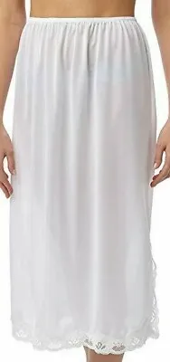 £7.99 • Buy Ladies Underskirt Half Slip Waist Under Slip Petticoat By Marlon 24  Sizes 12-26